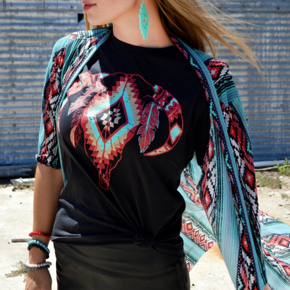 Desperado Serape Duster by Crazy Train - Picture 8 of 8